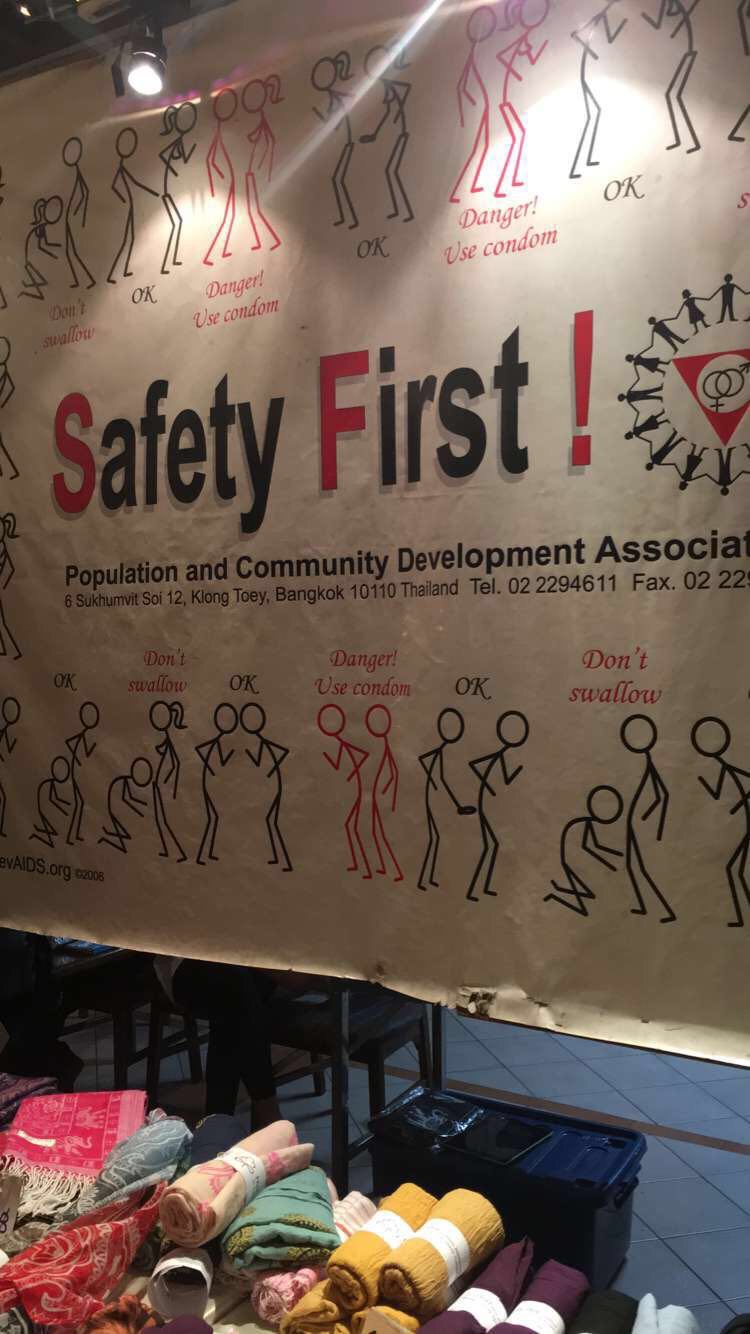 condom restaurant! super gimmicky and the food’s pretty awful, but it was a fun experience! you could also grab as many free condoms as you’d like